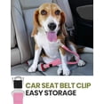 thumbnail image 5 of OutdoorMaster Bungee Dog Leash, Heavy Duty Dog Leash with Shock Absorption, 2 Padded Handles Training Leash, Improved Dog Safety and Comfort - Pink Upgraded, 6 FT, 5 of 7