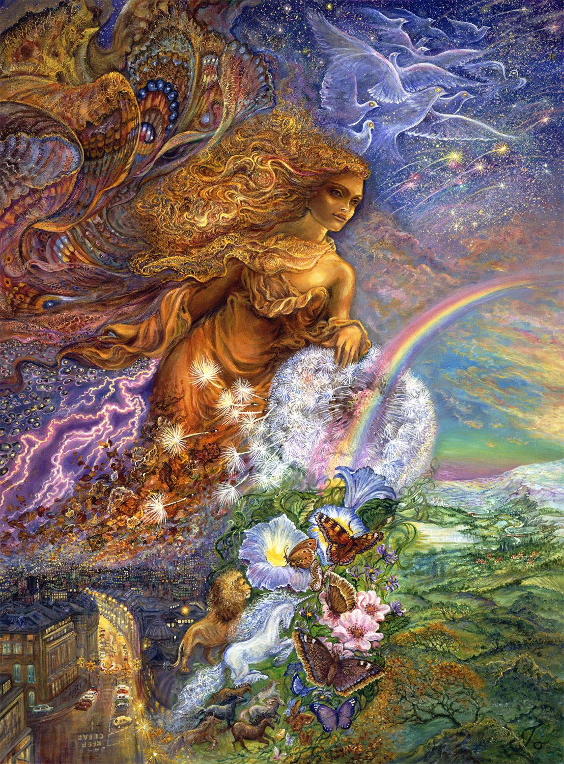 Buffalo Games 1000-Piece Josephine Wall Wind of Change Interlocking Jigsaw Puzzle