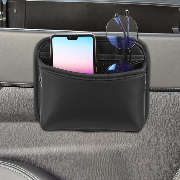 HOMEMAXS Car Organizer Bag Phone Storage Pouch Car Seat Side Pocket Organizer Car Storage Organizer Car Seat Gap Storage Automotive Side Seat Pouch