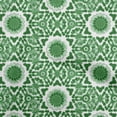 thumbnail image 1 of oneOone Cotton Silk Green Fabric Asian Tie And Dye Craft Projects Decor Fabric Printed By The Yard 42 Inch Wide, 1 of 4