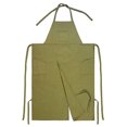 thumbnail image 1 of Naiovety Delantal de pierna dividida, delantal de cerámica, de bolsillo, impermeable, apto para máquina. Para entusiastas del trabajo en Cubiertas para muebles de jardín Verde, 1 of 5
