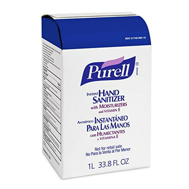 Purell Goj Instant Hand Sanitizer Refill 1 Each Clear 33 8 Fl Oz 1000 Ml Walmart Com