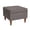 Grey, variant on Creative Co-Op Atley Upholstered Modern Ottoman with Storage and Solid Wood Legs, Grey Fabric