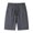 Dark Gray, variant on Paiwinds Men's Nylon Ice Silk Breathable Outdoor Casual Sports Five Quarter Pants - Lightweight Summer Shorts with Zipper Pockets