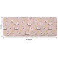 thumbnail image 7 of Pink Chicken White Brown Pattern Kitchen Rug Mat,Kitchen Runner Rugs Non Skid Washable,Decorative Kitchen Floor Mats for Kitchen,Sink,Laundry,17"x47.2", 7 of 7