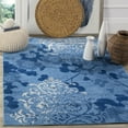 thumbnail image 2 of SAFAVIEH Adirondack Hortense Floral Area Rug, Silver/Ivory, 5'1" x 7'6", 2 of 6