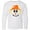 AA-White, variant on Inktastic Halloween Scarecrow Male Face Long Sleeve Youth T-Shirt
