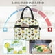 thumbnail image 4 of Balery Funny Avocado In Mexican Clothes Bolsa de Almuerzo Impresa, Caja de Almuerzo Reutilizable, Bolsa Térmica Aislada para Almuerzo, Bolsa Antiderrames, 4 of 7