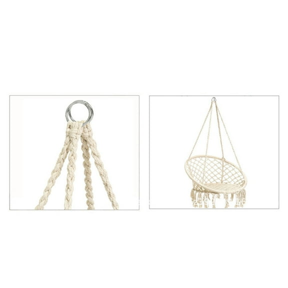 PAMINGONO Hanging Seat Chain Heavy Duty Hammock Swing Hangers Metal 1 Set