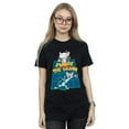 thumbnail image 2 of Animaniacs Womens Pinky And The Brain Laboratory Cotton Boyfriend T-Shirt, 2 of 3