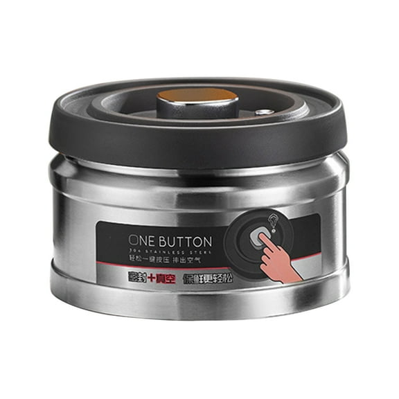 QUSENLON Coffee Container Vacuum Sealed Airtight Storage Box for Fresh Keeping Storage Ho