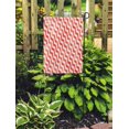 thumbnail image 2 of JSDART Distressed Chevron Zig Zag Pattern Orange Line Chic Dirty Geometric Garden Flag Decorative Flag House Banner 28x40 inch, 2 of 2