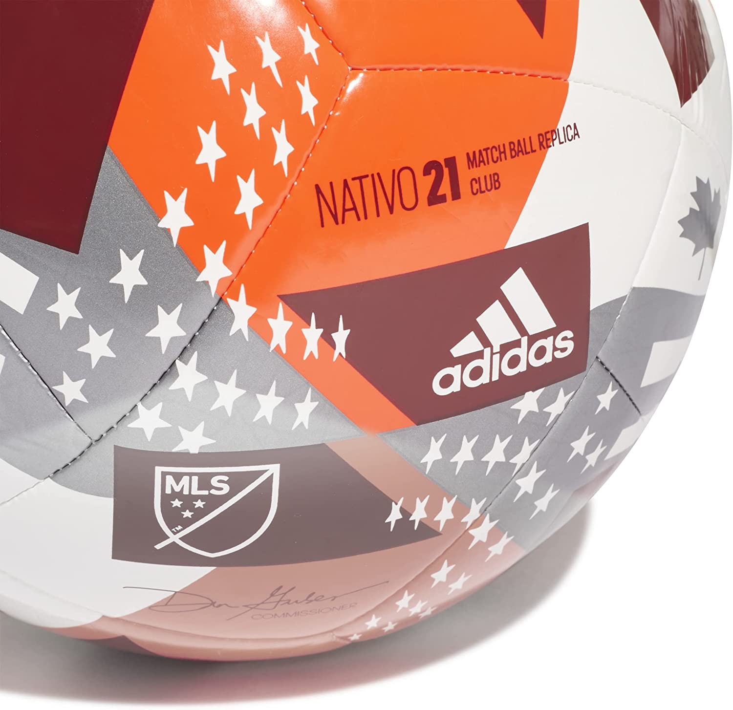 adidas Unisex-Adult Official MLS Soccer Ball Size 5 - image 4 of 4