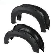 [4PCS] FIT FOR 2009-2014 FORD F150 POCKET-RIVETED STYLESIDE WHEEL FENDER FLARES