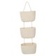thumbnail image 5 of unbranded Organizador De Pared Beige Con Canastas Colgantes Tejidas Para Espacios Pequeños, 5 of 8
