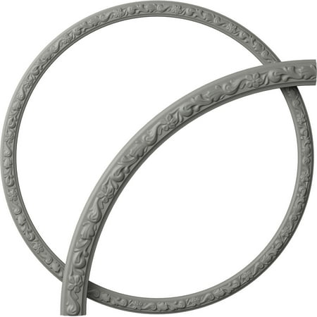 

Ekena Millwork 40 OD x 36 ID x 2 W x 7/8 P Sussex Floral Ceiling Ring Kit