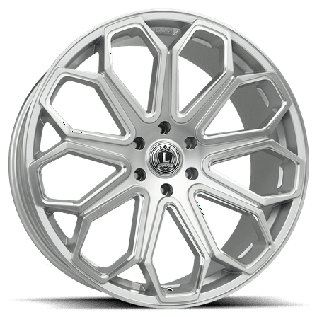 LUX29 20X8.5 5X114.3  31 73.1 Brushed Face Wheel