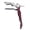 Red, variant on Waiter's Wine Key for Servers, Bartender Corkscrew with Foil Cutter, Manual Wine Bottle Opener Double Hinged, Sommelier Tool