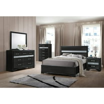 Bed, Twin, Black Finish