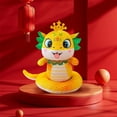 thumbnail image 5 of DAMAI Chinese New Year Snake Plush Animal Toys 2025 Lucky Snake Stuffed Plush Animals Mascot Snake Toys Chinese Zodiac Animals Snake Doll for New Year Home Car Decoration, 5 of 9