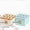 Beige+Green, variant on COM1950s Silicone Frozen Treat Mold, 8-Cavity Food Grade Ice Treat Maker with Leakproof Lid, Reusable Homemade Frozen Treat Molds for Family, Easy-Release Ice Cream & Yogurt Treats for Summer Parties