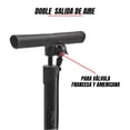 thumbnail image 4 of Bomba de Aire De Pie Para Bicicleta Con Manometro PIAGO 11559, 4 of 6