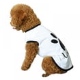 thumbnail image 5 of Pet Dog Clothes, Puppy Vest T-shirt Cute Dogs Claw Pattern Pajamas, Summer Dog Clothes Bottoming Shirt, White, 5 of 6