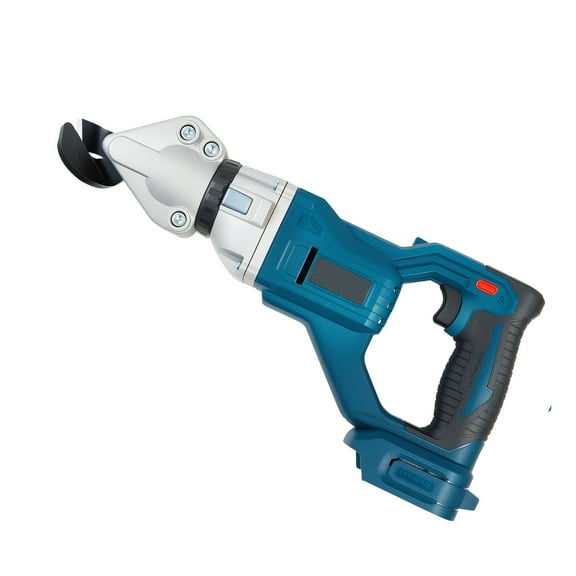 KFFKFF Cordless Metal Shear with 360° Rotating Head, Dual Blades, 25000 RPM, Suitable for 18 GA Galvanized Steel, 20 GA Stainless Steel, Aluminum, Plastic, and Cardboard