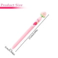 thumbnail image 2 of Cute Flower Topper Gel Pens, Retractable Blue Ink Ballpoint Pens, Kawaii Pink Writing Pens, Smooth Writing Gel Pens, Floral Decorative Pens for Journaling, Durable Stationery Pens, 2 of 5