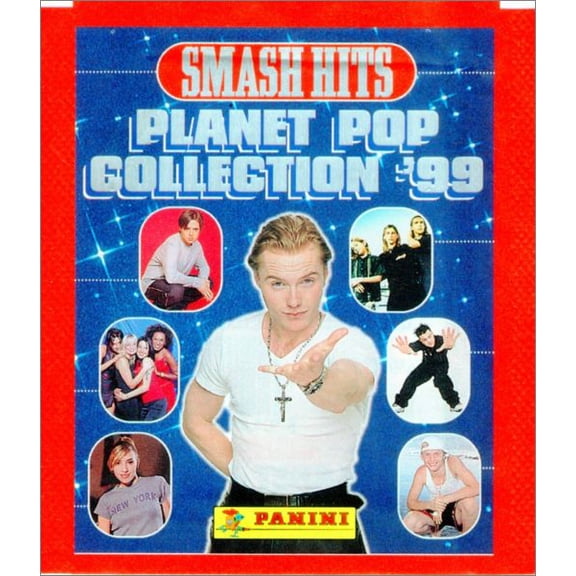 Panini Planet Pop Collection '99 Smash Hits Album Stickers