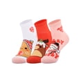 thumbnail image 3 of Squishmallows Holiday Girls Ankle Sock 3-Pack Gift Box Set, Medium, 3 of 6