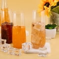 thumbnail image 5 of 24 Pack Plastic Champagne Flutes,9 Oz Stemless Champagne Flutes,Disposable Clear Plastic Toasting Glasses,Mimosa Glasses for Wedding, Birthday, Parties and Easter, 5 of 7