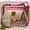 White+Pink, variant on Full Size House Floor Bed with Tent and Light, Solid Wood Teepee Floor Bed with Full-Length Guardrails, Montessori and Childlike Design, Natural+Green