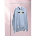 thumbnail image 3 of Wow Daisy Banner. Hoodie Women -Image by Shutterstock, Female x-Large, 3 of 4