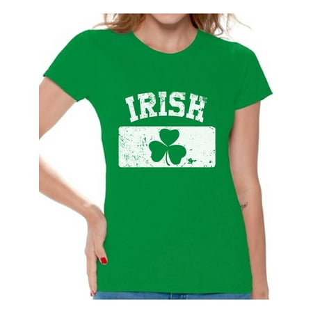 Awkward Styles Irish Shirt St. Patricks Day Ireland T-Shirt Irish Shirt Women St Patrick's Day Shirt for Women Irish Green Shamrock Shirt St Patricks Day Gifts Irish Gift Ideas for Women