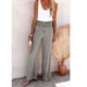 thumbnail image 1 of Pantalones de pierna ancha NikouMX cintura elástica largos sueltos, 1 of 8