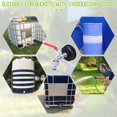 thumbnail image 2 of CHAO Grifo de tanque de 1000l con adaptador de grifo de manguera de jardín, conector de grifo Ibc S60x6, grifo de jardín para recolección de agua de lluvia (adaptador de plástico de 1/2"), 2 of 4