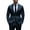 navy blue, variant on Slim-Fit Two-Piece Suit for Men: Versatile Jacket & Pants for Business Meetings, Weddings & Parties
