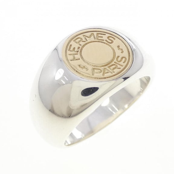 Pre-Owned Hermes Herms Clou de Selle Ring