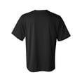 thumbnail image 3 of Augusta 3XL Wicking Two-Button Jersey Black 426, 3 of 3