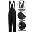 thumbnail image 4 of Mapamyumco Women's Ski Bibs Waterproof Insulated Snowboard Pants, Windproof Snow Pants with Detachable Suspenders Size L, 4 of 7