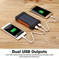 thumbnail image 5 of Super 900,000mAh USB Portable Charger Solar Power Bank For Cell Phone, 5 of 8