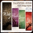 thumbnail image 3 of 4 Piezas Carteles para Iglesia EYNDYN 60x180 cm Banderas Religiosas, 3 of 7