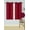 Burgundy, variant on 1 SET 100% BLACKOUT INSULATE THERMAL SHORT PANELS WINDOW CURTAIN IN 36" 54" 63"L