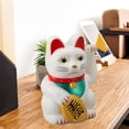 thumbnail image 4 of Chinese Lucky Cat, Battery Operated, Waving Arm, 6 Inches,  Luck Symbol, Safe Plastic Material, 4 of 8