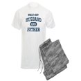 thumbnail image 1 of CafePress - World's Best Husband And Fath - Men's Light Pajamas, 1 of 1