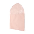 thumbnail image 5 of Unique Bargains 3 Pcs Dustproof Bottom Opening Garment Bag Pink 23.62"x17.72", 5 of 6