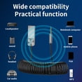thumbnail image 4 of Adaptador USB de 3,5mm AUX para coche, enchufe y reproducción duraderos elástico TPE estéreo doméstico, accesorios de conectores de shamjiam Adaptador auxiliar, 4 of 9