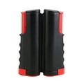 thumbnail image 2 of Table Tennis Net Pong Ball Net Rack Retractable Table Tennis Net Rack Fashionable Safe Wavy Edge Portable Pong Ball Net Rack For Gym School Black Red, 2 of 5