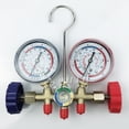 thumbnail image 2 of Refrigerant Meter Manifold Diagnostic Gauge Set with Charging Hoses for Home Car A/c, 2 of 8